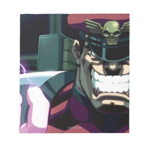 Bloc-note Main rougeoyante de bison