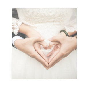 Bloc-note Mains de mariage et de mariage (Mariage) (mariage)