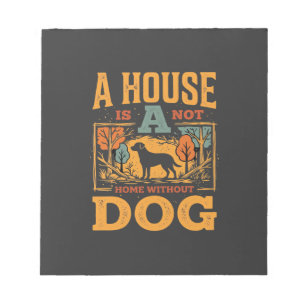 Bloc-note Maison de chien vintage