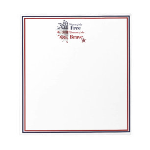 Bloc-note Maison des libres grâce aux braves,  