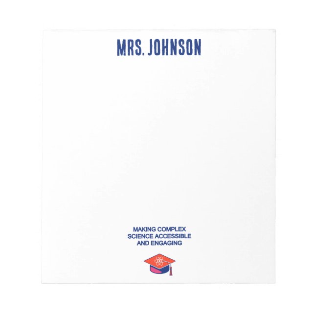 Bloc-note Making Complex Science Accessible & Engaging (Devant)