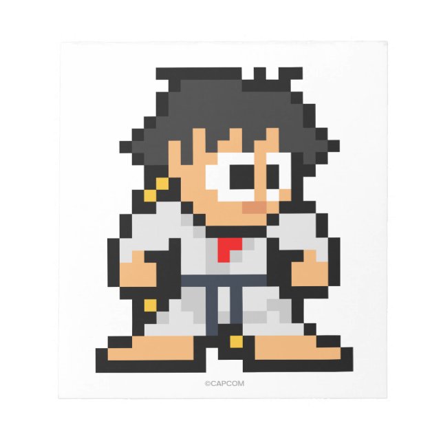 Bloc-note Makoto 8 bits (Devant)