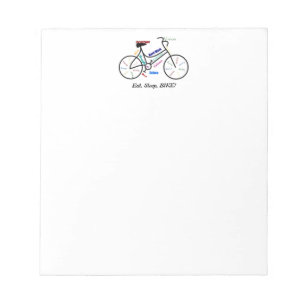 Bloc-note Mange, dors, VÉLO ! Motivation amusante mots pour
