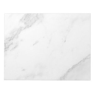 Bloc-note Marbre Blanc