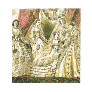 Bloc-note Mariage Antique de la Mariée
