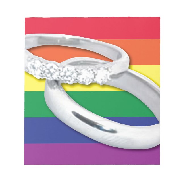 Bloc-note Mariage gay lesbien (Devant)