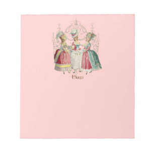 Bloc-note Marie-Antoinette en attente