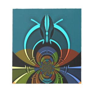 Bloc-note Masaï couleurs Hakuna Matata