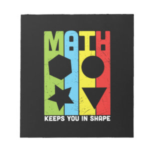 Bloc-note Math Enseignant Math Math vous maintient dans la f
