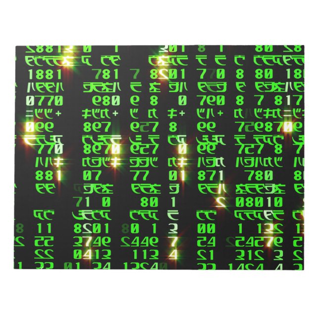 Bloc-note Matrice (Devant)