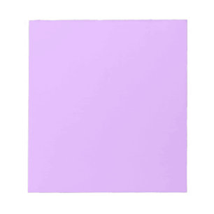 Bloc-note Mauve, code hexa violet pâle e0b0ff