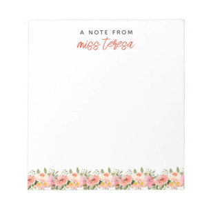 Bloc-note Meilleur cadeau du professeur