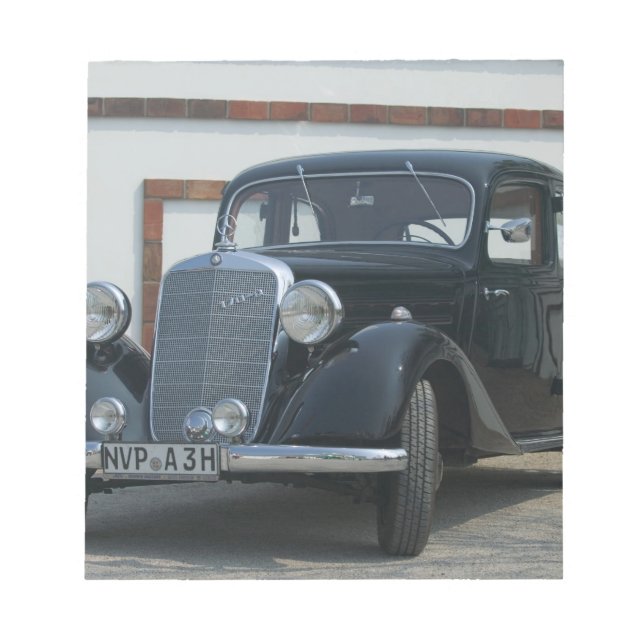 Bloc-note mercedes antique 3 (Devant)