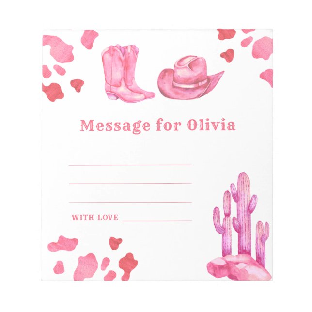 Bloc-note Message de capsule temporelle pour l'anniversaire  (Devant)