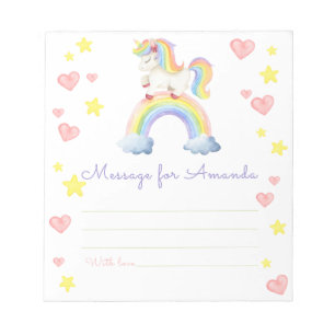 Bloc-note message de la capsule temporelle d'anniversaire de