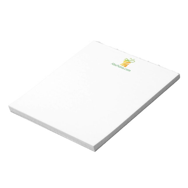 Bloc-note Mettez votre logo ici Tablet (Tourné)
