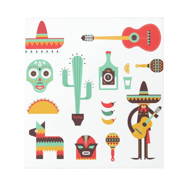 Bloc-note mexican mariachi (Devant)