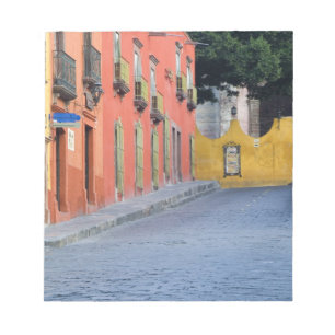 Bloc-note Mexique, San Miguel de Allende, Maisons le long