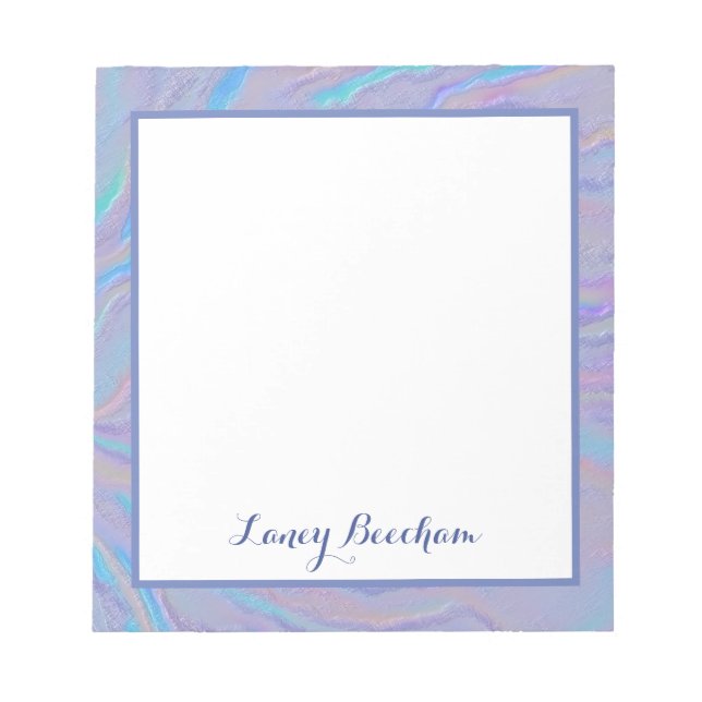 Bloc-note Mezmerizing Iridescence Stone (Devant)