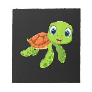 Bloc-note Mignonne Sea Baby Turtle Cadeau