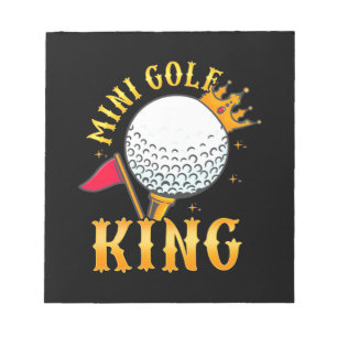 Bloc-note Mini Golf King