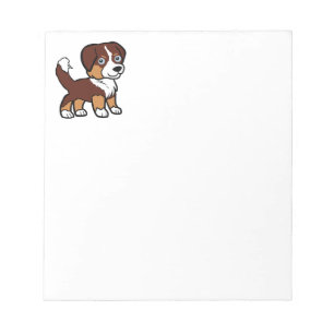 Bloc-note Miniature American Shepherd Red Tri avec queue