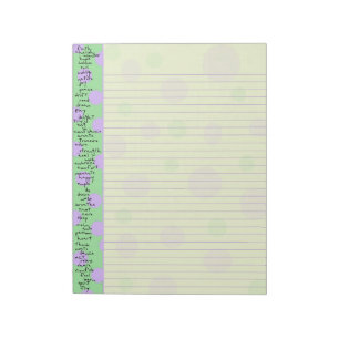 Bloc-note Mise en oeuvre