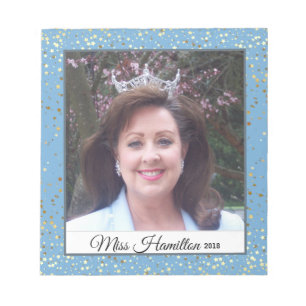 Bloc-note Miss America USA Rodeo Autograph Pad-Stardust