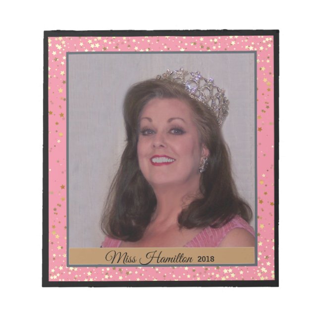 Bloc-note Miss America USA Rodeo Autograph Pad-Stardust (Devant)