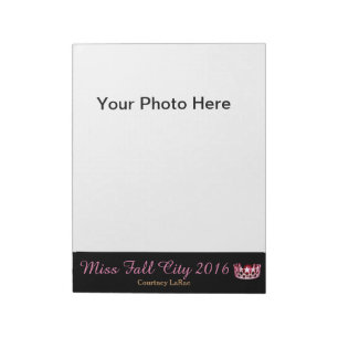 Bloc-note Miss America USA style Pageant Photo Autographe Pa