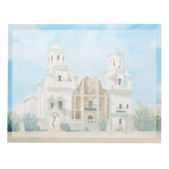 Bloc-note Mission San Xavier del Bac (Devant)