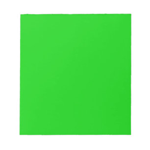 Bloc-note Modèle Arrière - plan vert choquant - personnalise