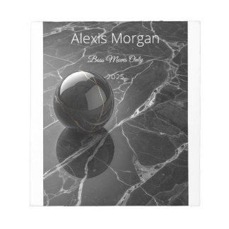 Bloc-note Modèle de bordure rose-violet minimaliste moderne