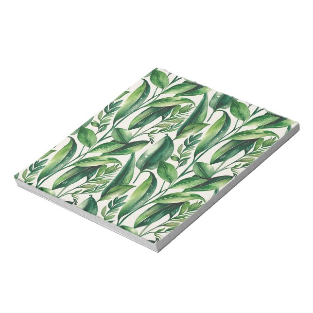 Bloc-note Modèle floral (Tourné)