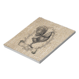 Bloc-note Moderne vintage Agritourisme Poulet de la campagne