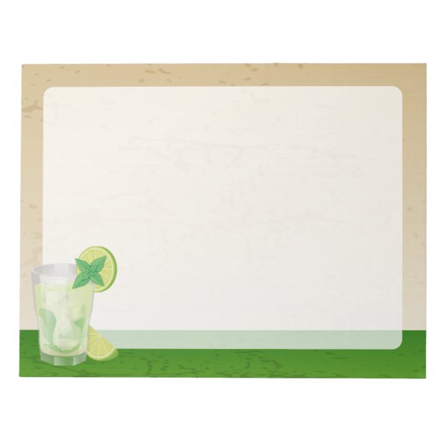 Bloc-note Mojito (Devant)