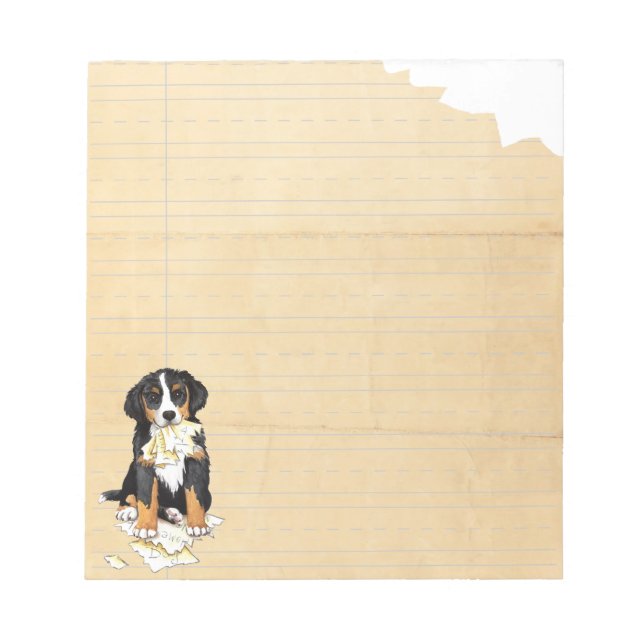 Bloc-note Mon Berner A Mangé Ma Maison (Devant)