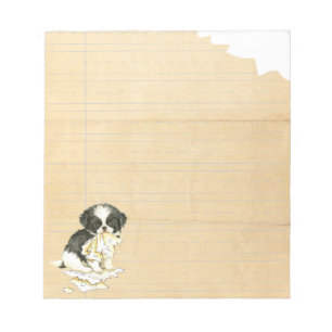 Bloc-note Mon Chin Japonais A Mangé Mes Devoirs