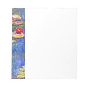 Bloc-note Monet Water Lilies