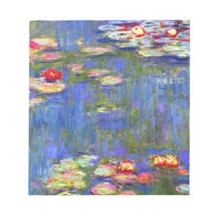 Bloc-note Monet Water Lilies