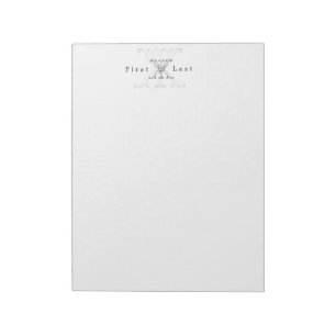 Bloc-note Monogramme KKV