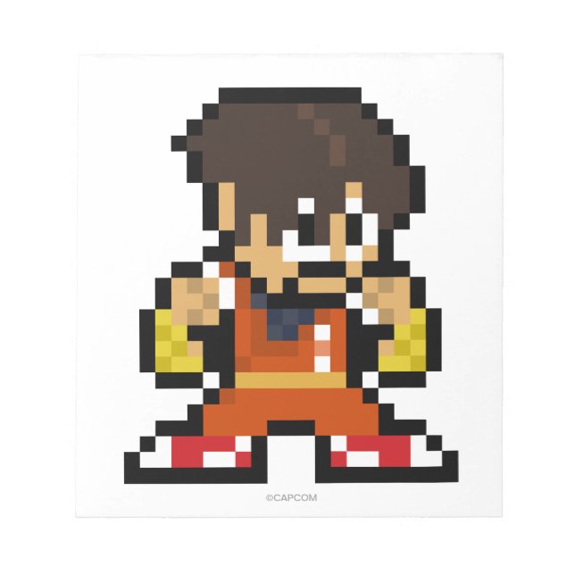 Bloc-note Monsieur 8-Bit (Devant)