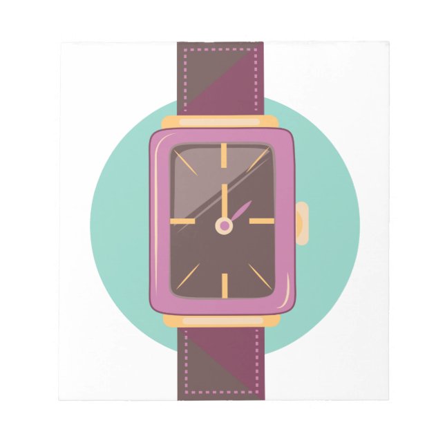 Bloc-note Montre poignet (Devant)