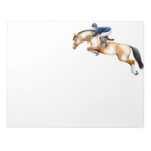 Bloc-note Montrer Jumper Paint Horse Note Pad