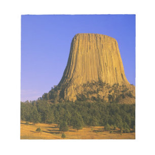 Bloc-note Monument national de Devils Tower dans le Wyoming