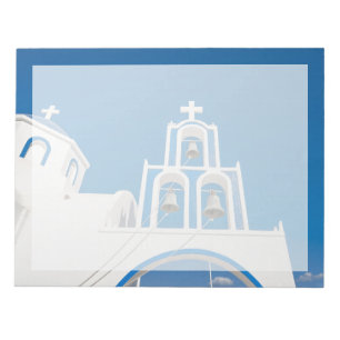 Bloc-note Monuments Greek Blue Dome Church