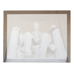 Bloc-note Monuments the Lincoln Memorial