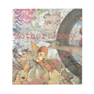 Bloc-note Mother Goose Nursery Rhyme Fairy Tale