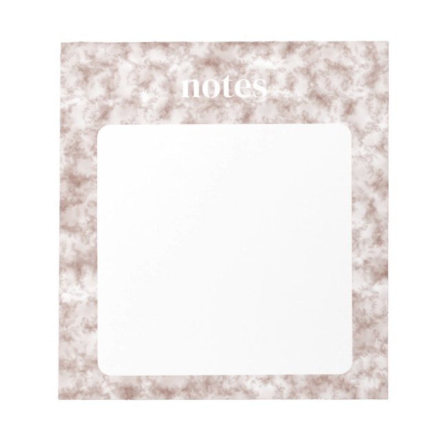 Bloc-note Motif d'aquarelle rouge (Devant)