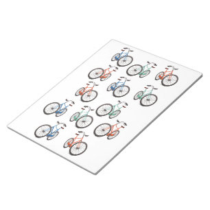 Bloc-note Motif de cycle